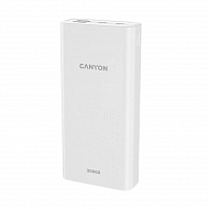 Портативный аккумулятор CANYON PB-2001 20 000mAh - Белый