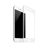 Закалённое защитное стекло Gorilla glass для iPhone 7 Plus - Белое