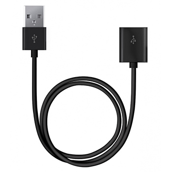 Удлинитель Deppa USB — USB 1.8 м - Чёрный