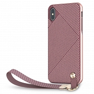 Чехол Moshi Altra с ремешком на запястье для iPhone XS Max - Розовый