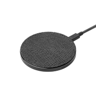 Беспроводное зарядное устройство Native Union Drop Wireless Charger Fabric Slate 10W - Серый