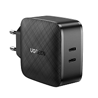 Сетевое зарядное устройство UGREEN 2 USB-C 66W