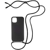 Чехол BINGO Lanyard для iPhone 12 - Чёрный