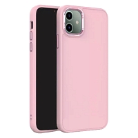 Силиконовый чехол Bingo Metal для iPhone 11 - Розовый