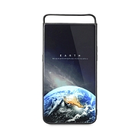 Чехол LifeStyle для Samsung A80 Force print glass - Earth
