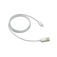Кабель Canyon Lightning 8-pin – USB 1м - Серебристый