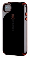 Speck CandyShell For iPhone 4/4S (Черно-красный)