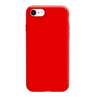 Силиконовый чехол Bingo Metal для iPhone 7/8/SE - Красный