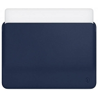 Чехол WIWU Skin Pro Leather Sleeve for MacBook Pro 15 - Синий