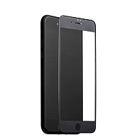 Защитное стекло BoraSco Glass 3D для Apple iPhone 7 Plus черная рамка - Прозрачное