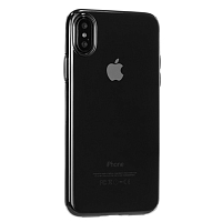 Чехол Hoco Light Series для iPhone X - Чёрный-прозрачный