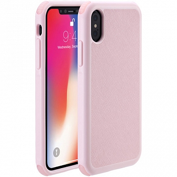 Чехол Just Mobile Quattro Air для iPhone X - Розовый