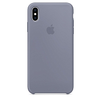 Чехол Apple Silicone Case для iPhone XS Max - Тёмная лаванда