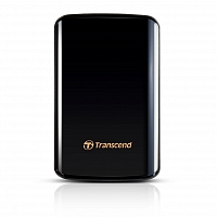 Внешний накопитель Transcend StoreJet 25D3W 1TB - Чёрный