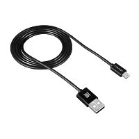 Кабель Canyon Simple Sync&Charge Cable 8-pin Lightning - USB 1м - Чёрный