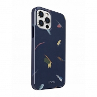 Чехол Uniq Coehl Reverie для iPhone 12 Pro Max - Синий
