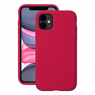 Силиконовый чехол Deppa Liquid Silicone Pro для iPhone 11 - Красный
