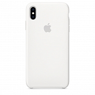 Чехол Apple Silicone Case для iPhone XS Max - Белый