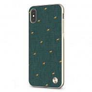 Чехол-накладка Moshi Vesta для iPhone XS Max - Зеленый лес