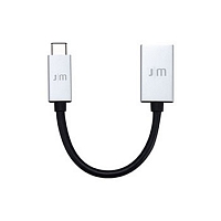  Адаптер Just Mobile AluCable USB-C — USB 3.0 - Чёрный