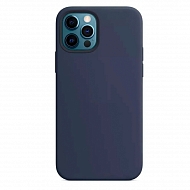 Чехол Digital Part Silicone Case для iPhone 12 Pro Max - Темно-синий