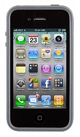 Speck CandyShell For iPhone 4/4S (Черно-серый)