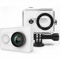 Экшн-камера YI Action Camera с аквабоксом - Белая