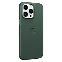 Чехол Bingo Leather Magsafe для iPhone 12/12 Pro - Зеленый