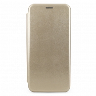 Чехол LifeStyle для Samsung A71 Книжка с магнитом - Золотой