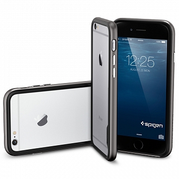 Чехол Spigen Neo Hybrid EX Case для iPhone 6/6S Plus - Серый