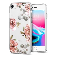 Чехол Spigen Case Liquid Crystal для  iPhone 8/7 - Акварель роза 