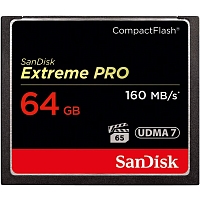 Карта памяти SanDisk Extreme PRO CompactFlash 64Gb