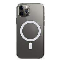 Чехол LifeStyle для iPhone 12 Pro Max с MagSafe - Прозрачный