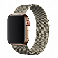 Ремешок LifeStyle Миланская петля для Apple Watch 38 mm – Серый