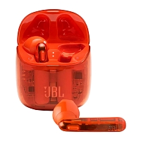 Беспроводные наушники JBL T225TWS Ghost Edition - Оранжевые
