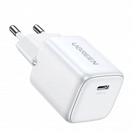 Сетевой адаптер Ugreen Nexode Mini GaN USB-C 30 Вт - Белый