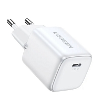 Сетевой адаптер Ugreen Nexode Mini GaN USB-C 30 Вт - Белый