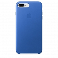 Чехол Apple Leather Case для iPhone 8 Plus/7 Plus - Синий аргон