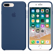 Чехол Apple для iPhone 8 Plus / 7 Plus - Синий Кобальт