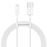 Кабель Baseus USB на Lightning Fast Charging 1,5 м - Белый