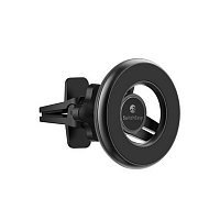 Автомобильный магнитный держатель SwitchEasy для iPhone с MagSafe - Черный