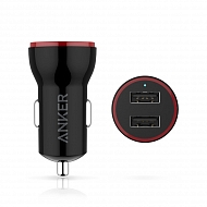 Автомобильное зарядное устройство Anker PowerDrive 2 Lite - Чёрное