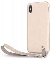 Чехол Moshi Altra с ремешком на запястье для iPhone XS Max - Бежевая саванна