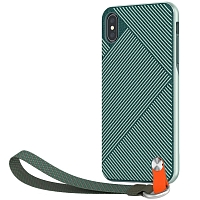 Чехол Moshi Altra с ремешком на запястье для iPhone XS Max - Зеленый лес