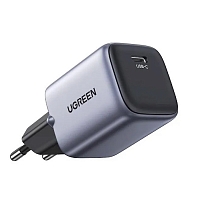 Сетевой адаптер UGREEN Nexode Mini GaN USB-C 30 Вт - Серый