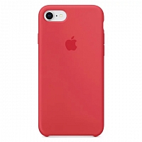 Чехол Apple Silicone Case для iPhone 8/7 - Спелая малина