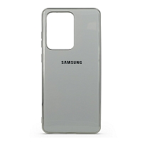 Чехол LifeStyle для Samsung S20 Ultra Royal силикон - Белый