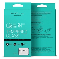  Защитное стекло BoraSCO Full Cover для iPhone 7/8 - Чёрное