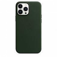 Кожаный чехол Apple для iPhone 13 Pro Max – Зеленая секвойя