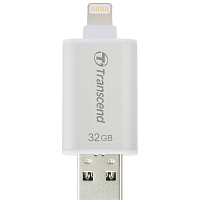 USB - накoпитель Transcend JetDrive Go 300 32GB - Серебряный